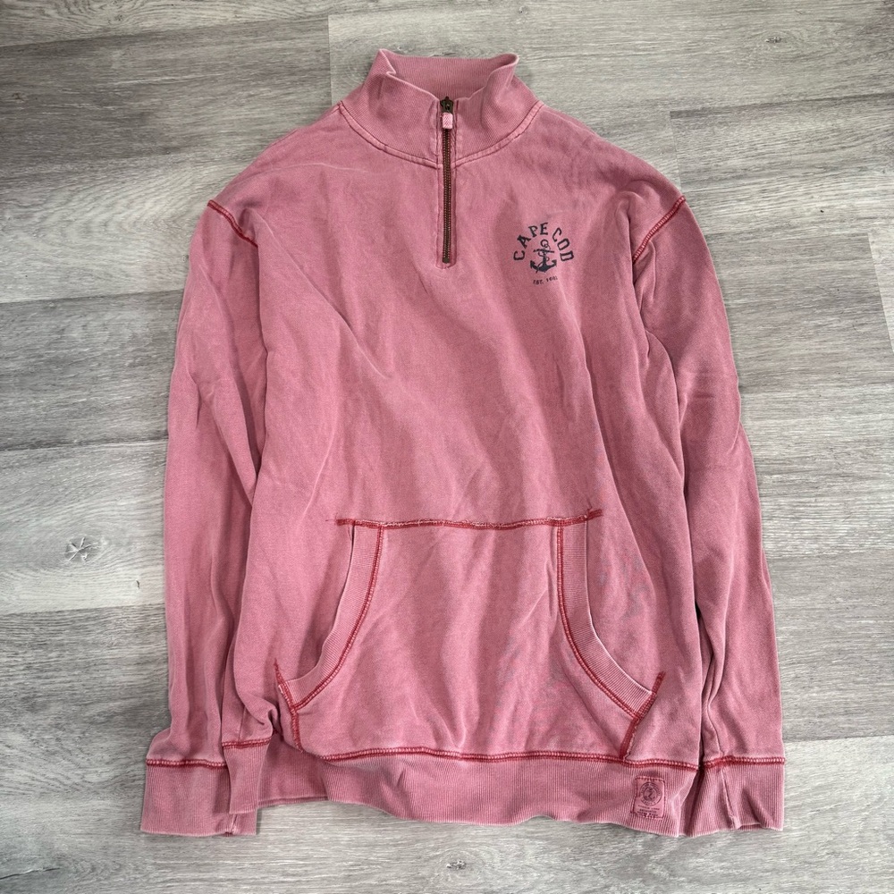 Cuffy’s Cape Cod 1/4 Zip Pullover Sweatshirt Size XL